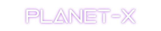 Custom Neon: PLANET - X - Neon Filter