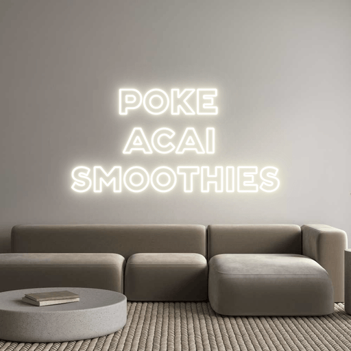 Custom Neon: POKE ACAI ... - Neon Filter