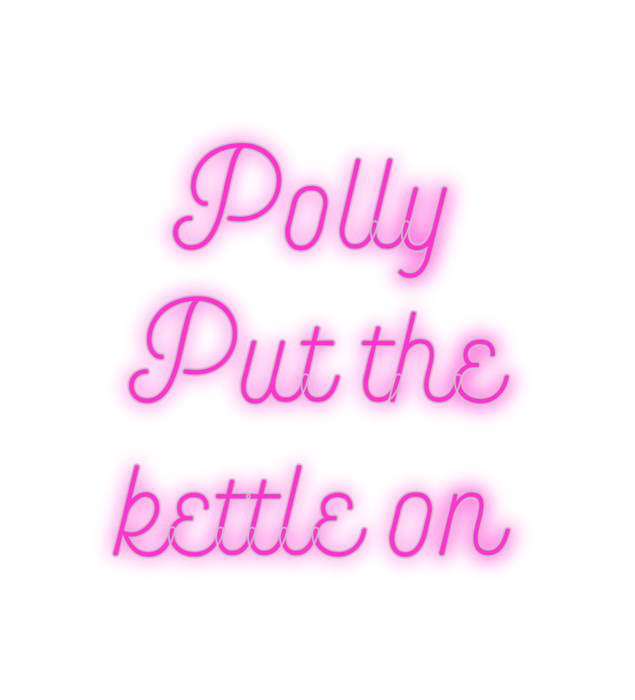 Custom Neon: Polly Put the... - Neon Filter