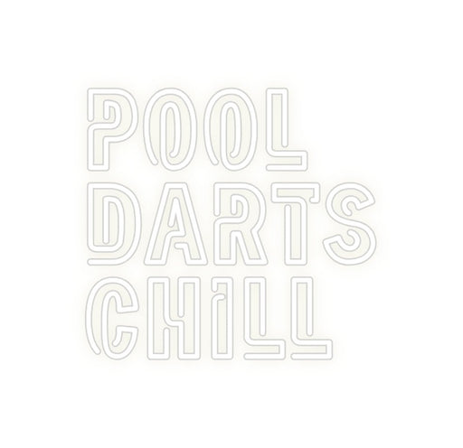 Custom Neon: POOL DARTS ... - Neon Filter