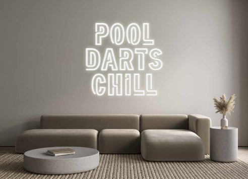 Custom Neon: POOL DARTS ... - Neon Filter