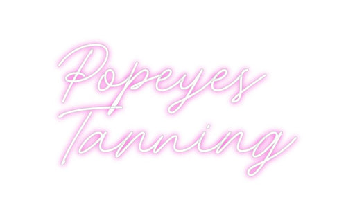 Custom Neon: Popeyes Tann... - Neon Filter