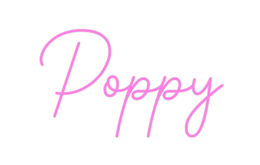 Custom Neon: Poppy - Neon Filter