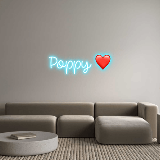 Custom Neon: Poppy ❤️ - Neon Filter