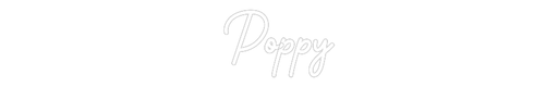 Custom Neon: Poppy - Neon Filter