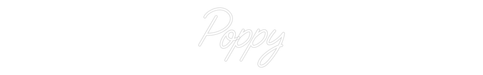 Custom Neon: Poppy - Neon Filter