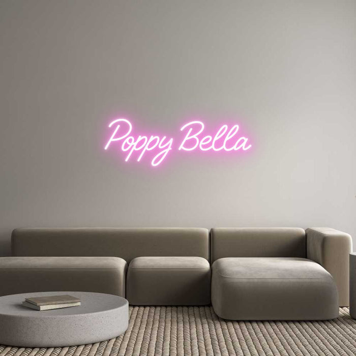 Custom Neon: Poppy Bella - Neon Filter