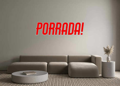 Custom Neon: PORRADA! - Neon Filter