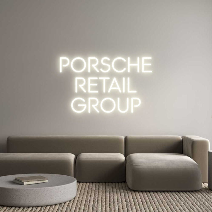 Custom Neon: Porsche Reta... - Neon Filter