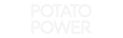 Custom Neon: Potato power - Neon Filter