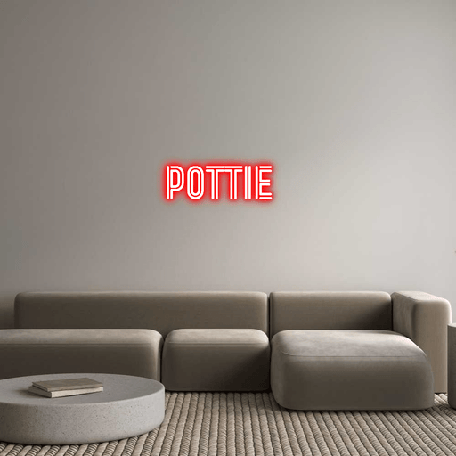 Custom Neon: POTTIE - Neon Filter