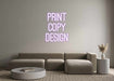 Custom Neon: PRINT COPY ... - Neon Filter