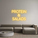 Custom Neon: PROTEIN & S... - Neon Filter