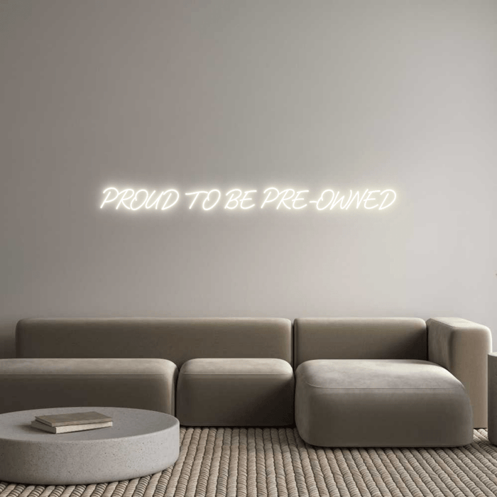 Custom Neon: PROUD TO BE P... - Neon Filter