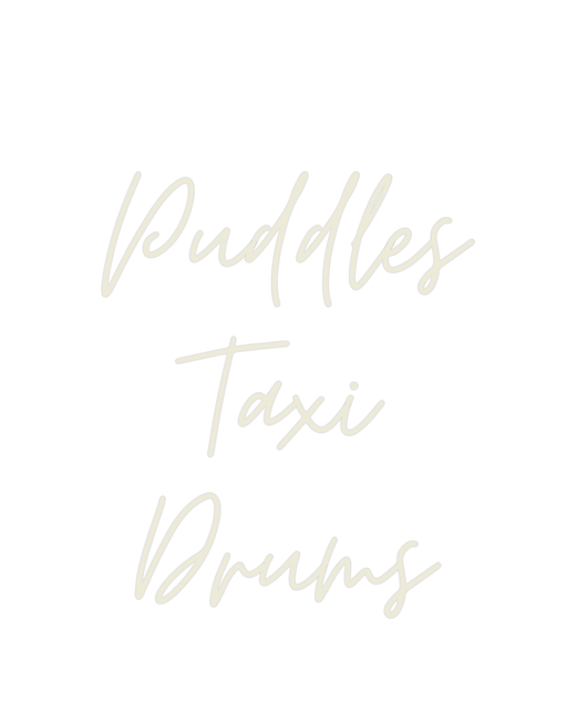 Custom Neon: Puddles Taxi ... - Neon Filter