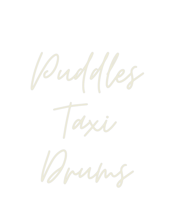 Custom Neon: Puddles Taxi ... - Neon Filter