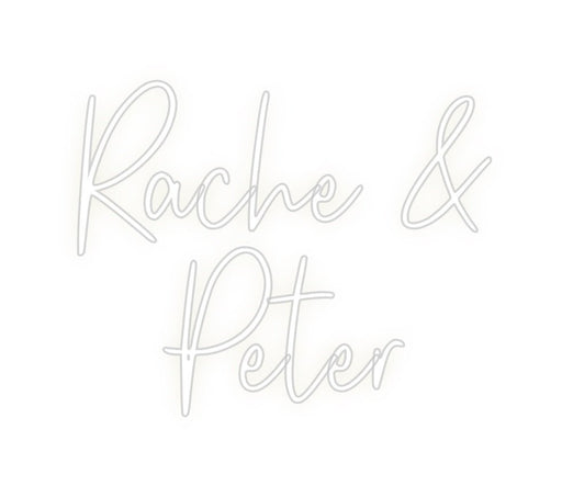 Custom Neon: Rache & Peter - Neon Filter