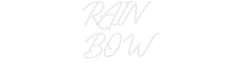 Custom Neon: RAIN BOW - Neon Filter