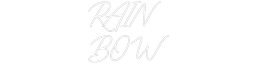 Custom Neon: RAIN BOW - Neon Filter