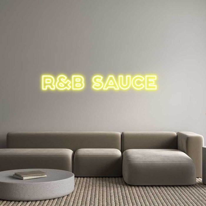 Custom Neon: R&B SAUCE - Neon Filter