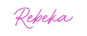 Custom Neon: Rebeka - Neon Filter