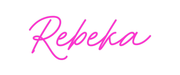 Custom Neon: Rebeka - Neon Filter