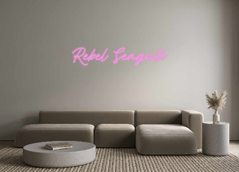 Custom Neon: Rebel Seagull - Neon Filter