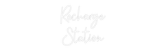 Custom Neon: Recharge Sta... - Neon Filter