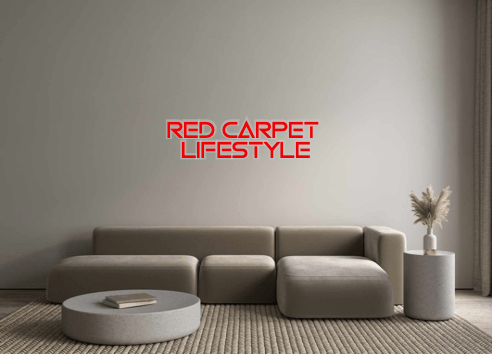 Custom Neon: RED CARPET L... - Neon Filter