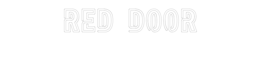 Custom Neon: Red Door - Neon Filter