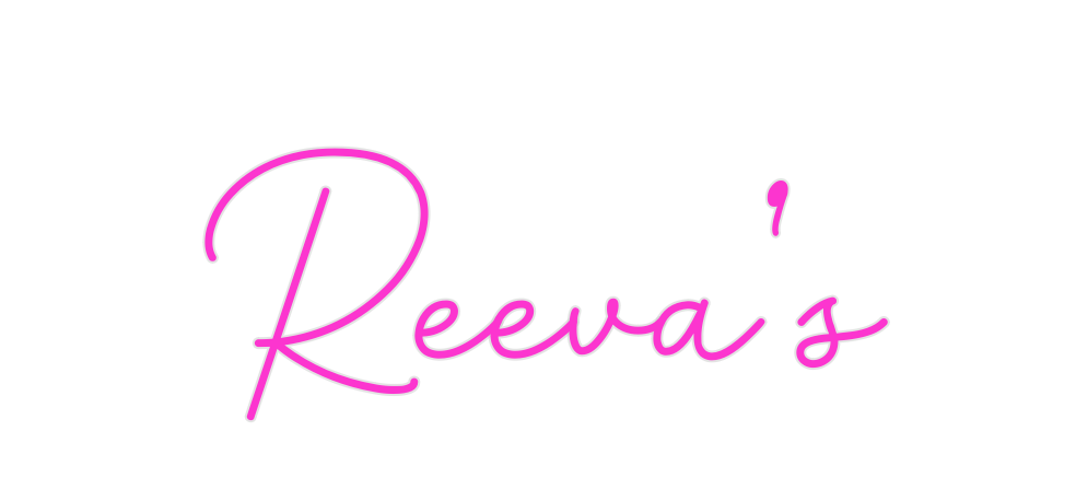 Custom Neon: Reeva’s - Neon Filter