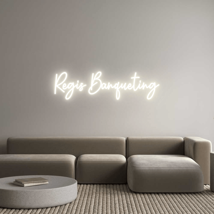 Custom Neon: Regis Banquet... - Neon Filter