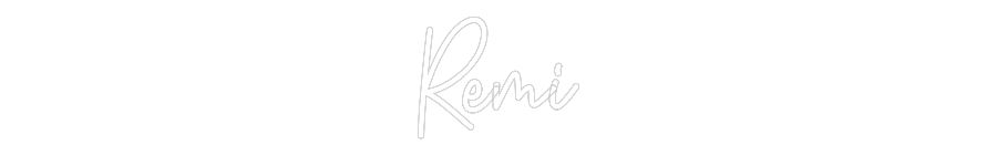 Custom Neon: Remi - Neon Filter