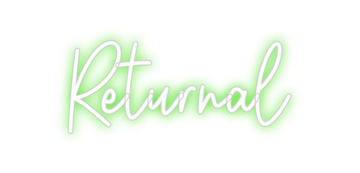 Custom Neon: Returnal - Neon Filter