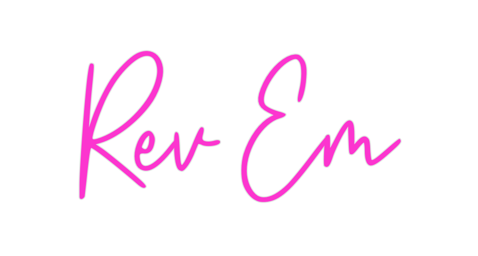 Custom Neon: Rev Em - Neon Filter