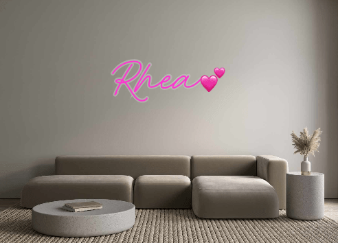 Custom Neon: Rhea💕 - Neon Filter