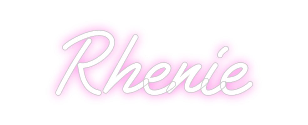 Custom Neon: Rhenie - Neon Filter