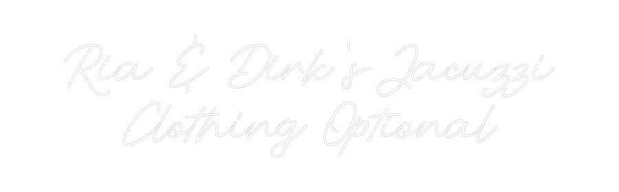 Custom Neon: Ria & Dirk's ... - Neon Filter