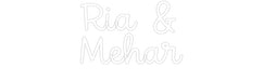 Custom Neon: Ria & Mehar - Neon Filter