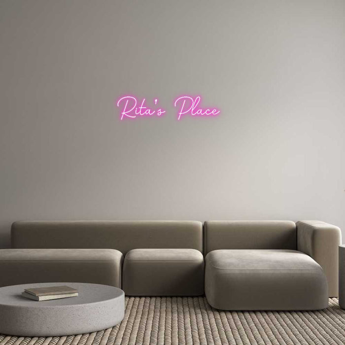 Custom Neon: Rita’s Place - Neon Filter