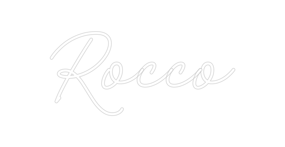 Custom Neon: Rocco - Neon Filter