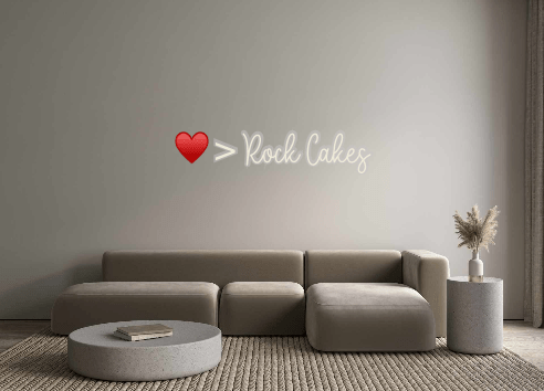 Custom Neon: ♥️ > Rock Cakes - Neon Filter