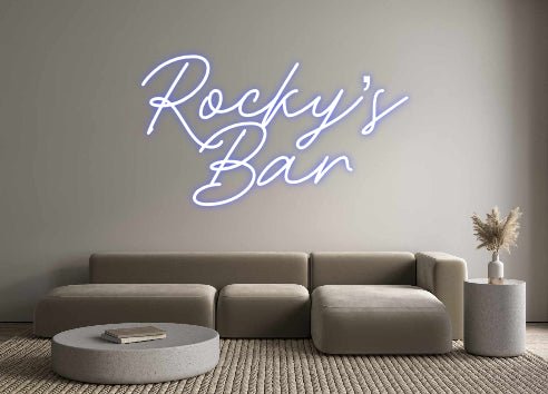 Custom Neon: Rocky’s Bar - Neon Filter