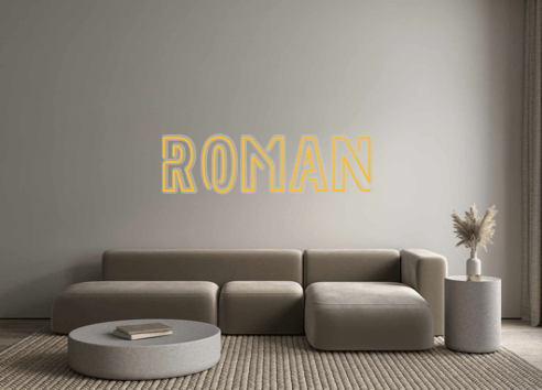 Custom Neon: Roman - Neon Filter