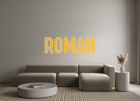 Custom Neon: Roman - Neon Filter