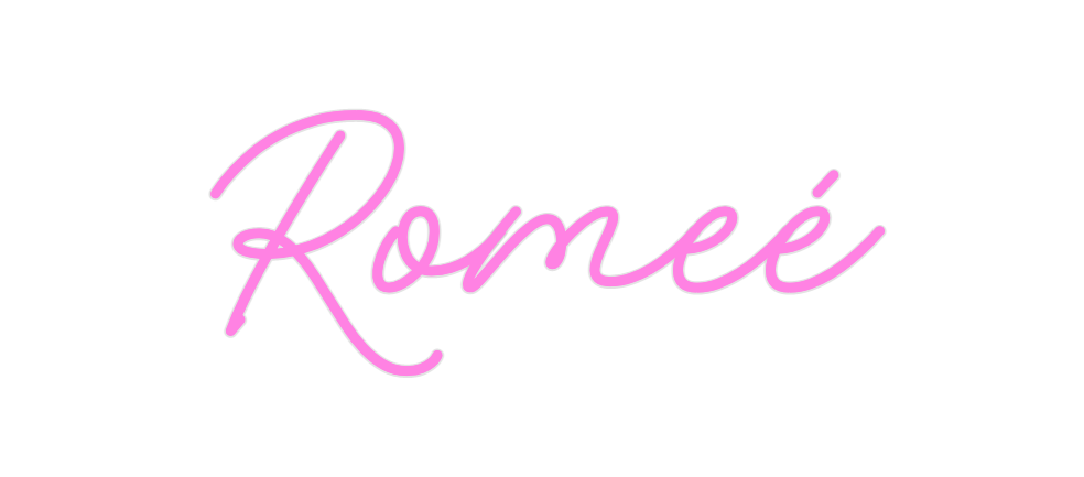 Custom Neon: Romeé - Neon Filter