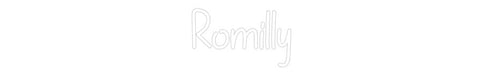 Custom Neon: Romilly - Neon Filter