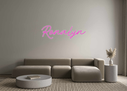 Custom Neon: Ronalyn - Neon Filter