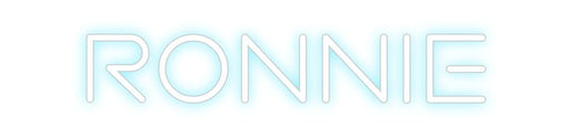 Custom Neon: Ronnie - Neon Filter