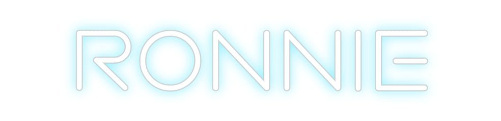 Custom Neon: Ronnie - Neon Filter